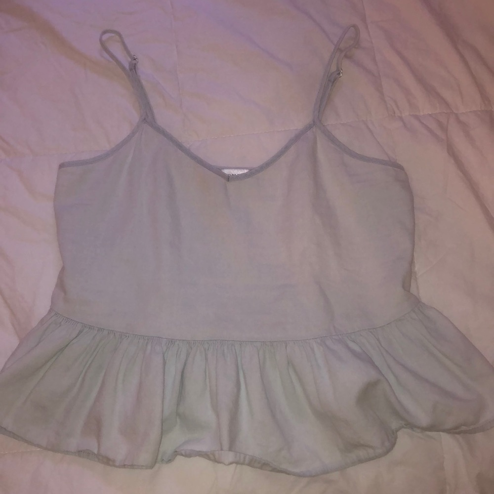 Peplum tank